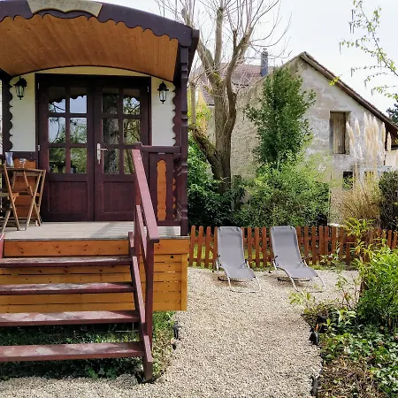 Roulotte Comtoise A Strasbourg Villa Buitenkant foto