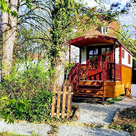 Roulotte Comtoise A Strasbourg Villa Buitenkant foto